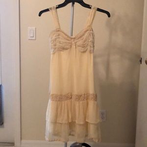 Vintage style ivory dress